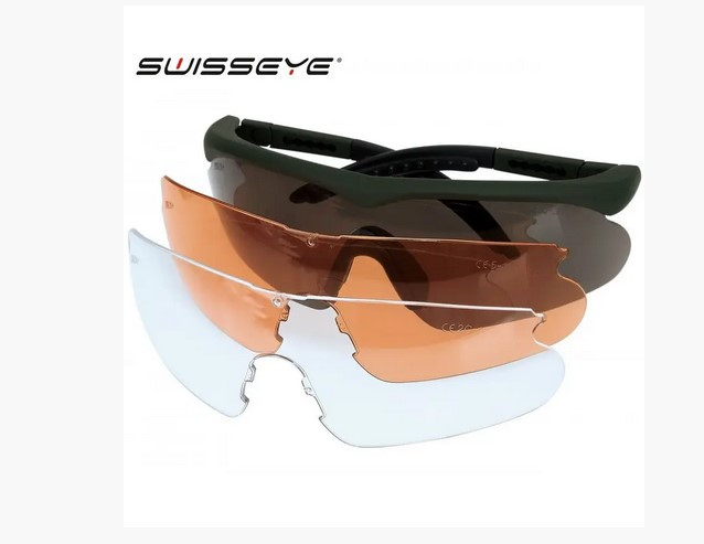 Тактичні окуляри Swiss Eye Raptor Olive, фото 1