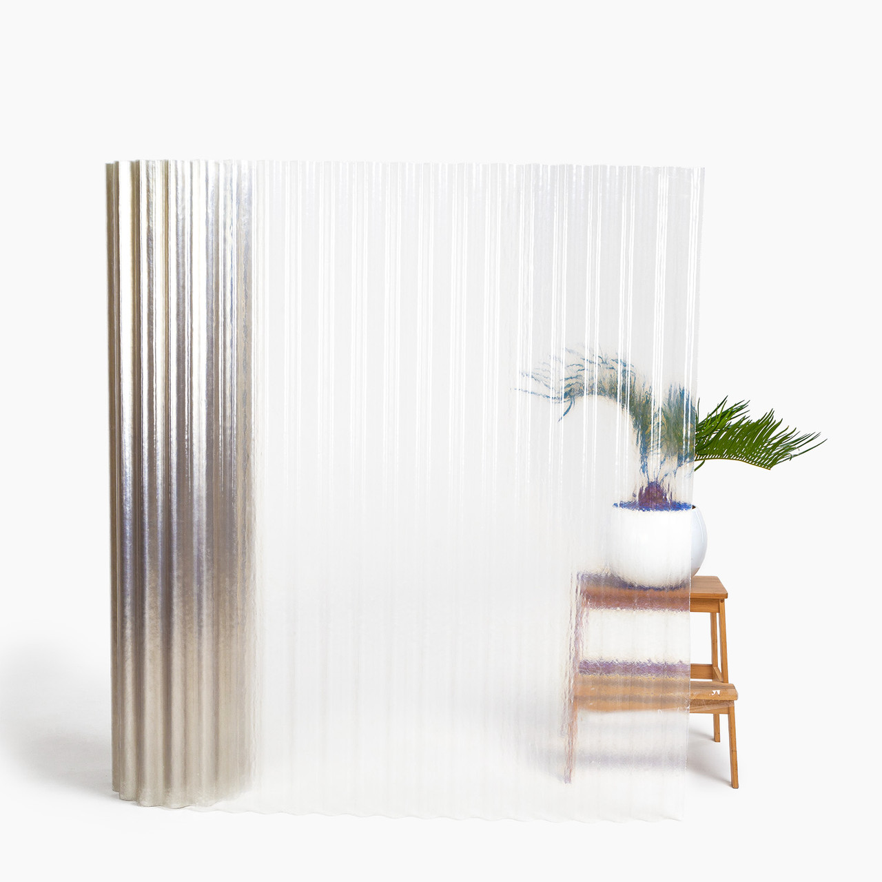 Прозорий шифер 2.5м х 30м гофрований безбарвний, фото 1