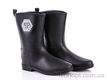 Гумове взуття жіноче "Class Shoes" 608PP черный