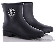 Гумове взуття жіноче "Class Shoes" G01-PPX черный