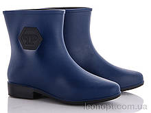 Гумове взуття жіноче "Class Shoes" G01-PP4 синий
