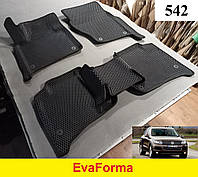 3D коврики EvaForma на Volkswagen Touareg 2 '10-18, 3D коврики EVA