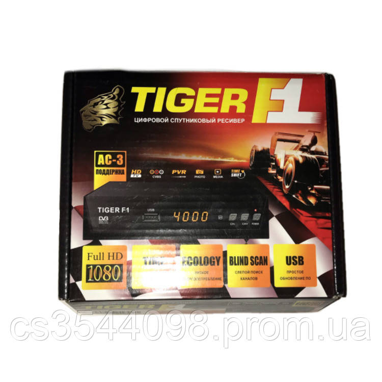 Спутниковый ресивер Tiger F1 HD Dolby Digital AC3 - фото 2 - id-p1895950125