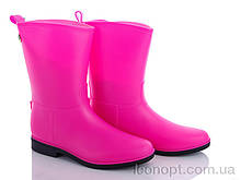 Гумове взуття жіноче "Class Shoes" 608D розовый