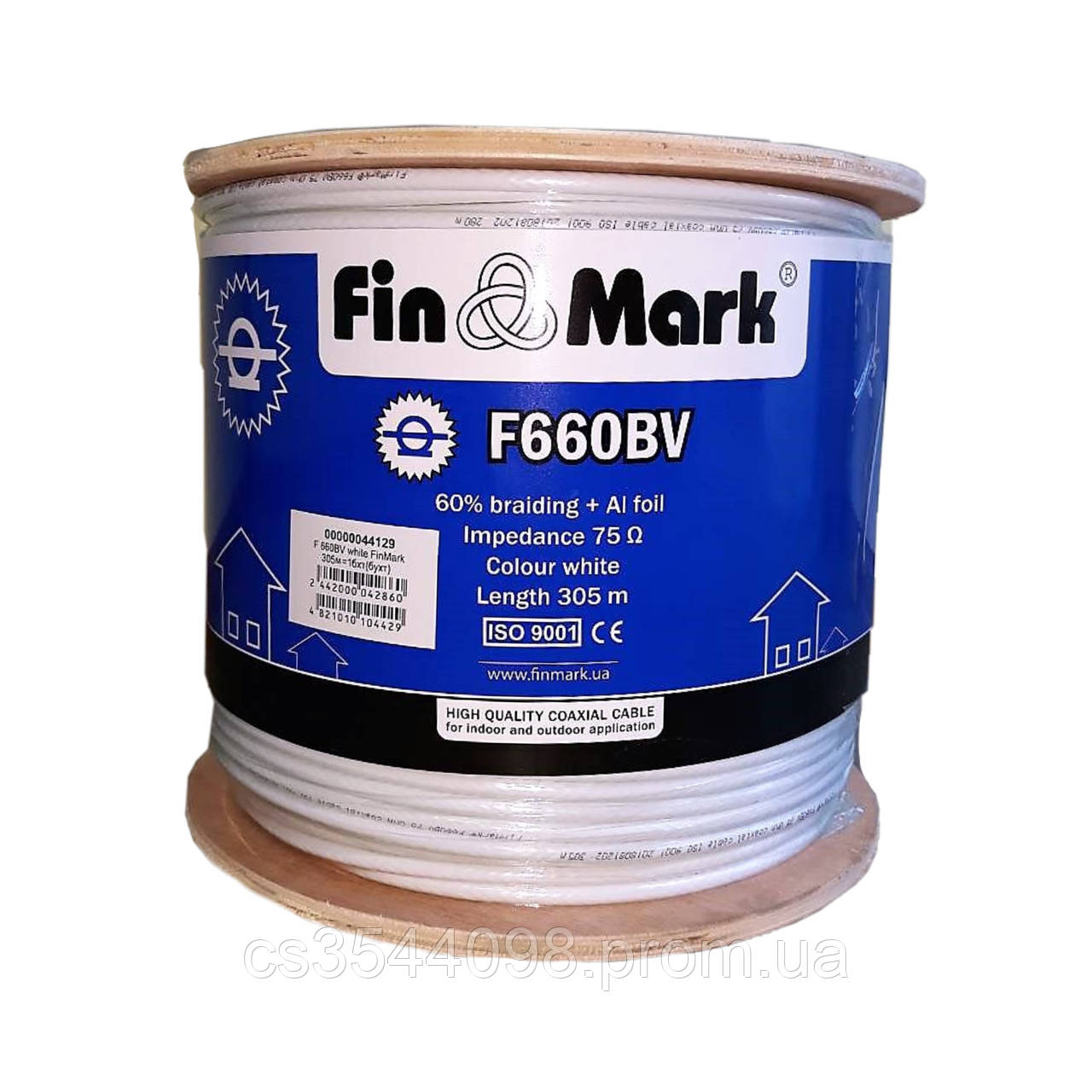 Телевизионный кабель FinMark F660BV (White)