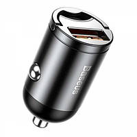 Автомобильное зарядное устройство Tiny Star Mini Quick Charge Car Charger USB Port 30W Gray BASEUS ( )