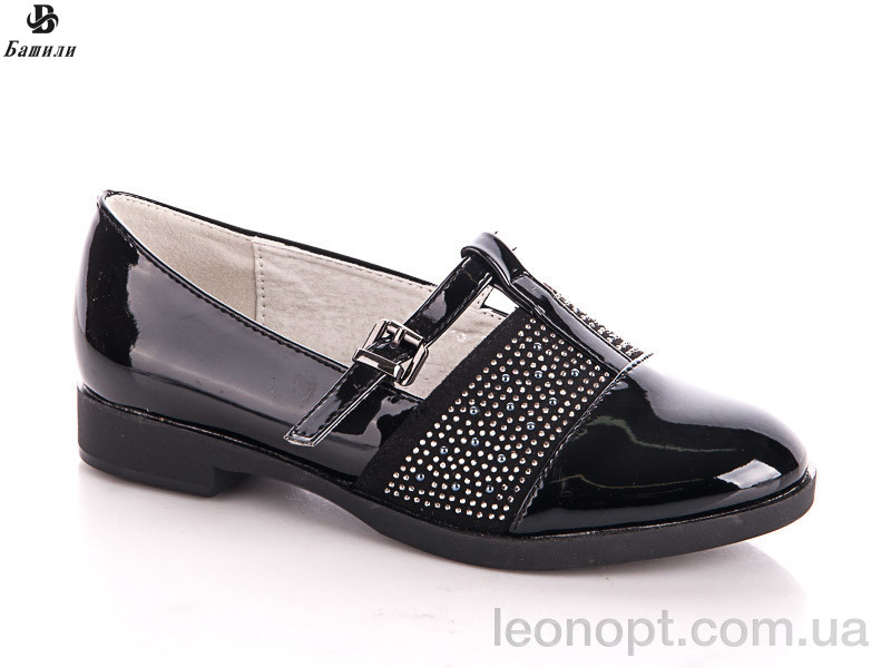 Туфли для девочек "Башили" 5066-3 black SMALL - фото 1 - id-p1895919254