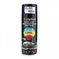 Краска универсальная глянцевая 400мл синяя BALATON ( ) RAL5002-Balaton