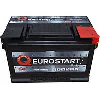 Аккумулятор автомобильный 77Ач 740А "+" справа EUROSTART ( ) 577046074-EUROSTART