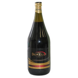 Вино червоне ігристе Донеллі Donelli Lambrusco dell'emilia Amabile 7.5% 1,5 л Італія