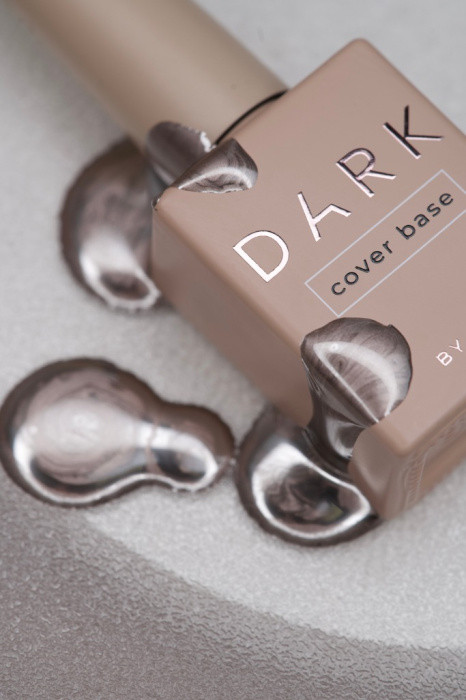 Гель-фарба Dark для дизайну Rose gold metal gel paint метал ріже золото, 5 грамів, фото 1