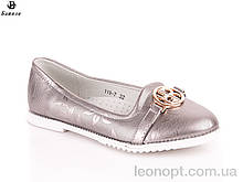 Балетки для дівчаток "Башили" 119-7 d.grey