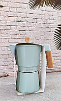 Кофеварка гейзерная на 6 чашек из алюминия Bergner SG-3569