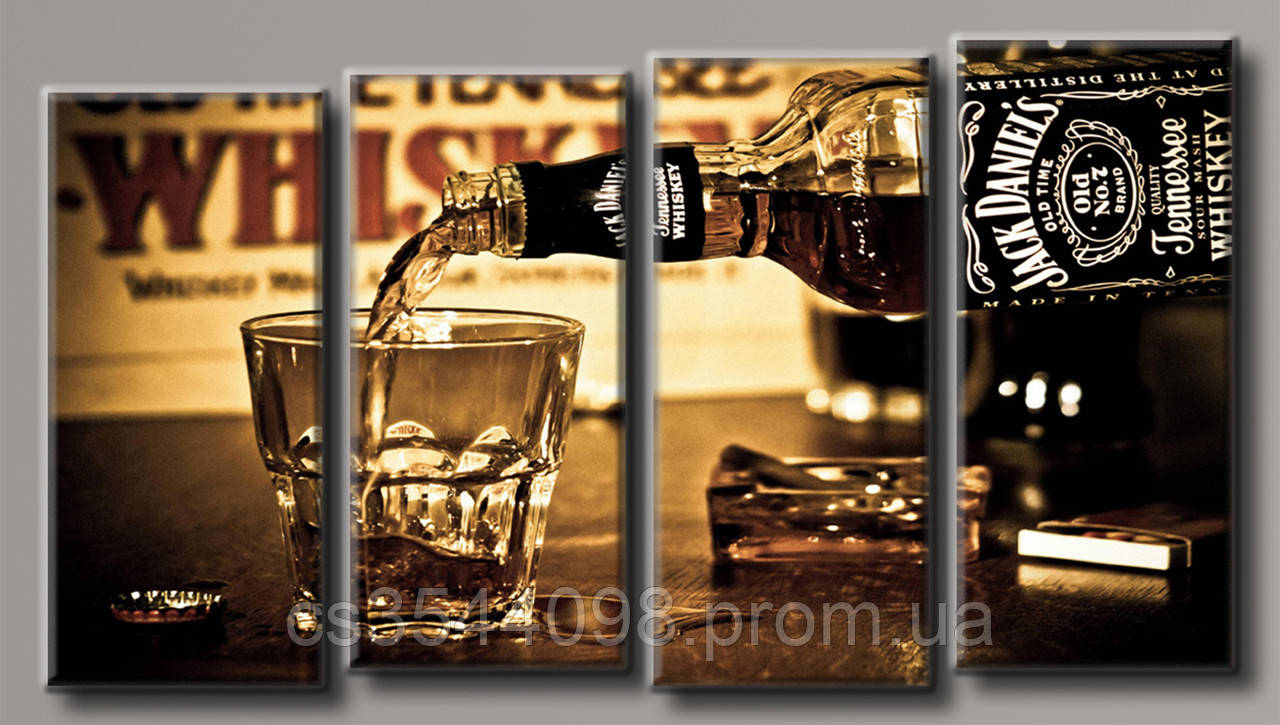 Модульна картина Jack daniel's