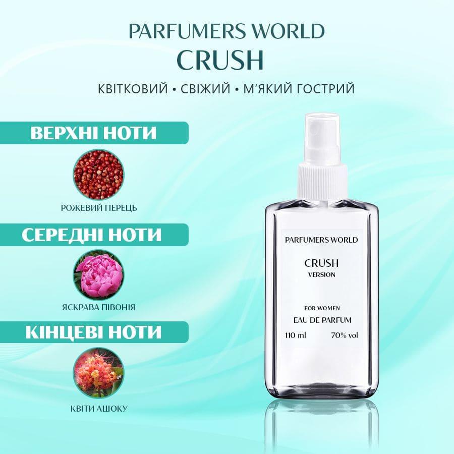 Духи Parfumers World Crush Женские 110 ml - фото 2 - id-p1432015278