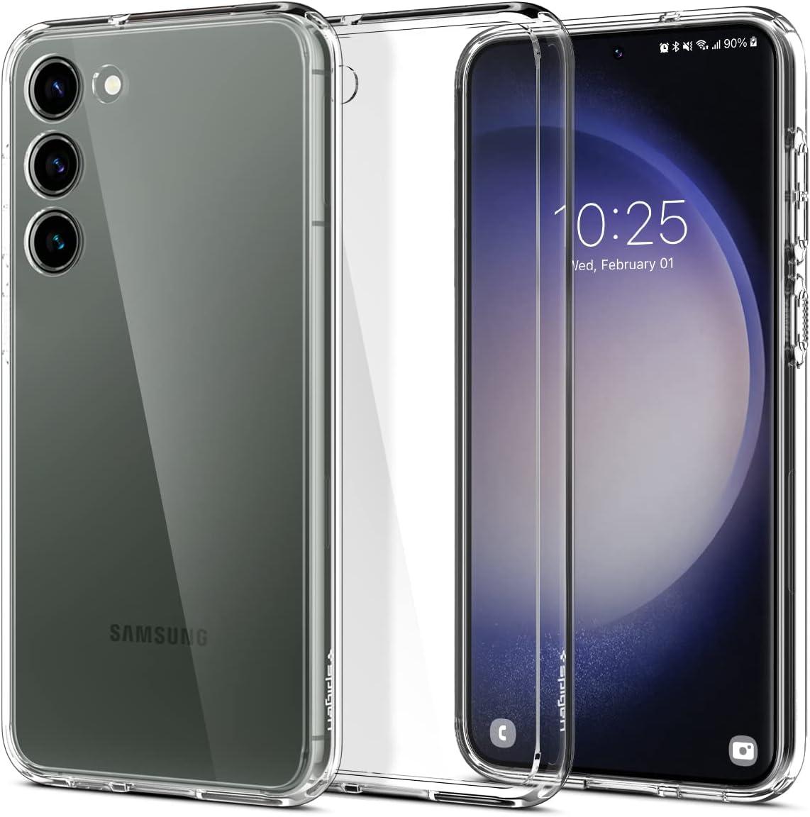 Чохол Spigen для Samsung Galaxy S23 Plus — Ultra Hybrid, Crystal Clear (ACS05668)