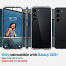 Чохол Spigen для Samsung Galaxy S23 Plus — Ultra Hybrid, Crystal Clear (ACS05668), фото 7