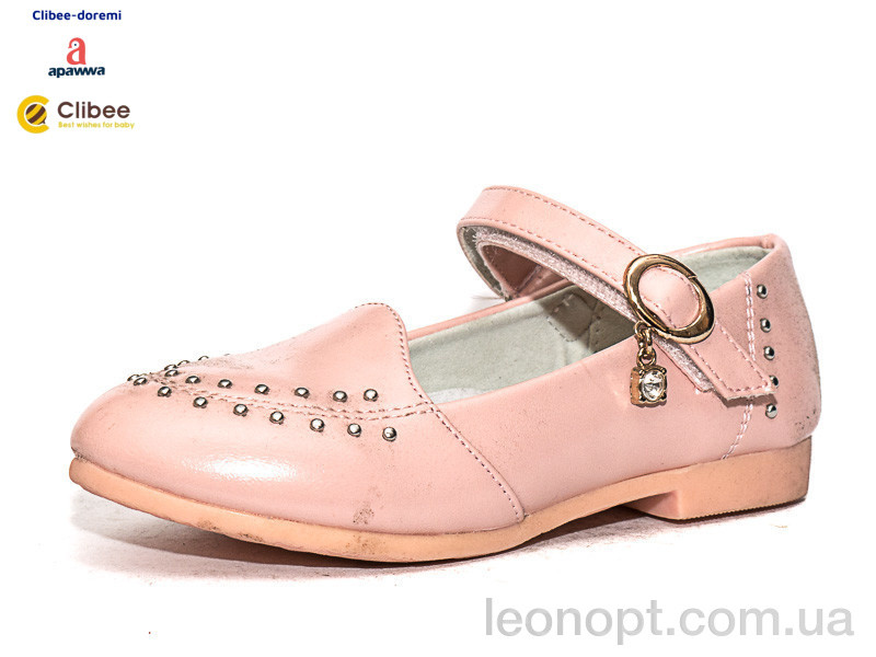 Туфли для девочек "Clibee-Doremi" M296 pink - фото 1 - id-p1895919420