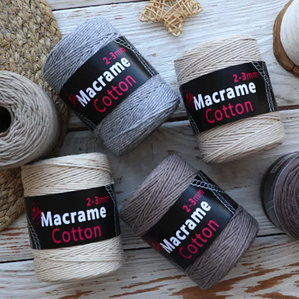 Macrame Cotton 2-3 мм \ Макраме Котон 2-3 мм