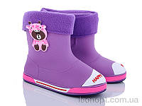 Резиновая обувь для девочек "Class Shoes" SZ932 фиолетовый