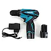 Шуруповерт Makita DF330DWE 12V 2Ah з набором інструментів + тестер (КІТ-5) | Акумуляторний шуруповерт, фото 8