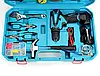 Шуруповерт Makita DF330DWE 12V 2Ah з набором інструментів + тестер (КІТ-5) | Акумуляторний шуруповерт, фото 9