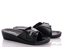 Шльопанці жіночі "Makers Shoes" Kebss-3 black
