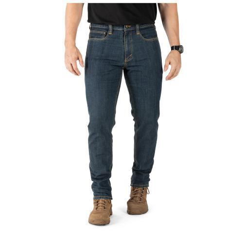 Штаны джинсовые 5.11 Tactical Defender-Flex Slim Jean (Tw Indigo) 36-30 - фото 1 - id-p1895942416