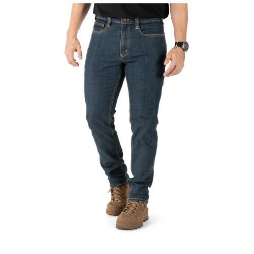 Штаны джинсовые 5.11 Tactical Defender-Flex Slim Jean (Tw Indigo) 36-30 - фото 2 - id-p1895942416