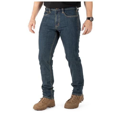 Штаны джинсовые 5.11 Tactical Defender-Flex Slim Jean (Tw Indigo) 36-30 - фото 4 - id-p1895942416