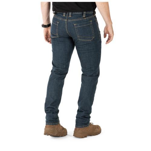 Штаны джинсовые 5.11 Tactical Defender-Flex Slim Jean (Tw Indigo) 36-30 - фото 6 - id-p1895942416