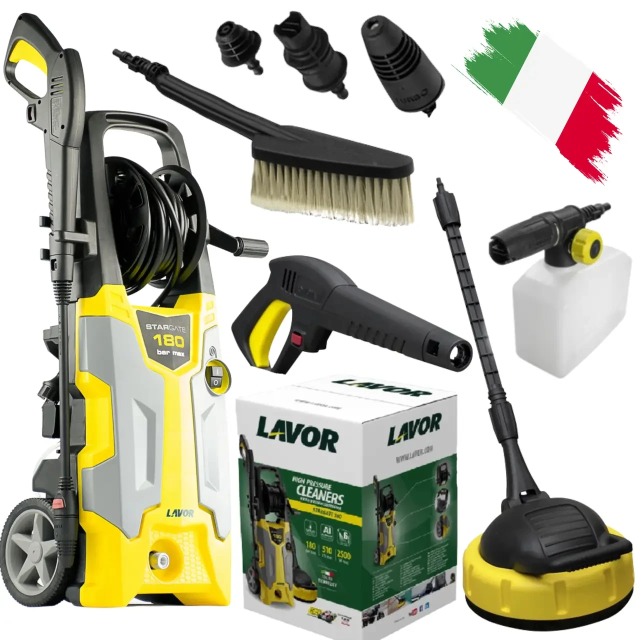 Мийка високого тиску LAVOR STARGATE 180 БАР 2500 Вт