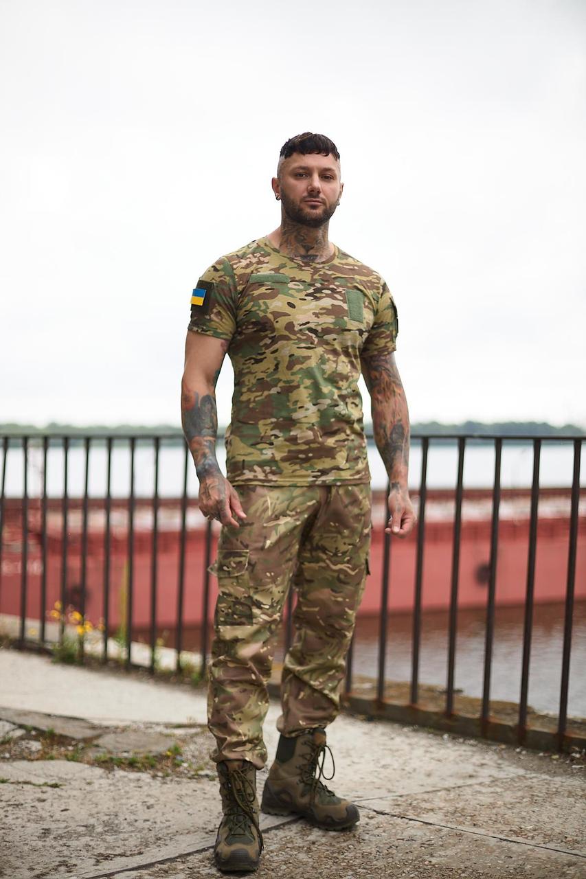 Чоловічий військовий одяг ЗСУ мультикам, Літня камуфляжна форма multicam армійський польовий комплект