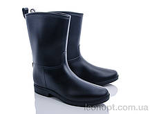 Гумове взуття жіноче "Class Shoes" 608 черный сапог