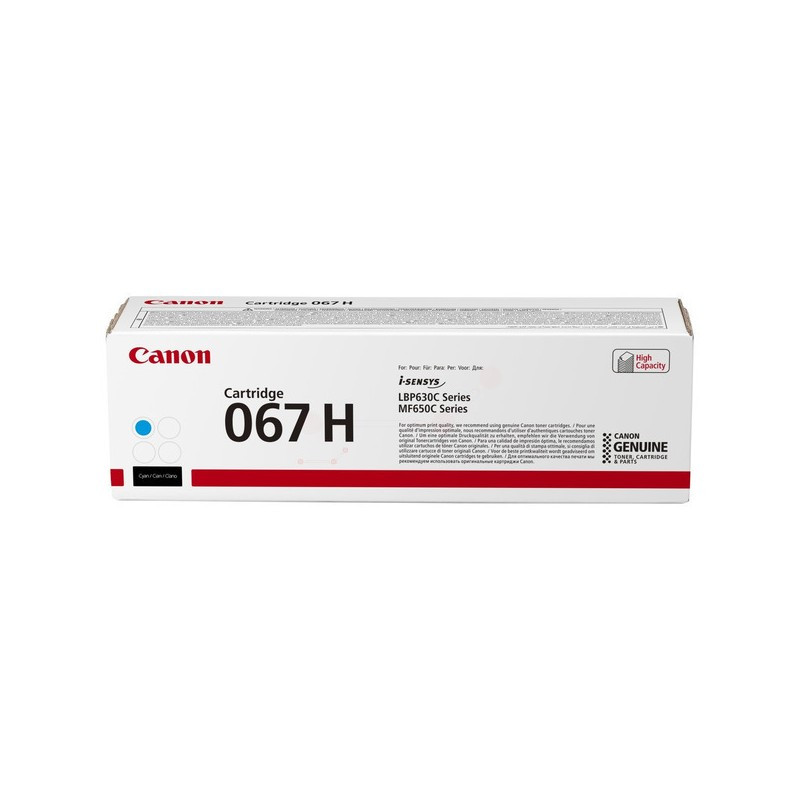 Картридж SystemPrint (з чипом) аналог Canon 067 1.25K Cyan для принтера i-SENSYS LBP631Cw, LBP633Cdw, MF651Cw, MF655Cdw, MF657Cdw