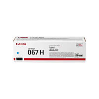 Картридж Premium Compatible аналог Canon 067H 2.35K Cyan для принтера i-SENSYS LBP631Cw, LBP633Cdw, MF651Cw,