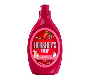 Сироп полуничний Hershey's Syrup Delicious Strawberry Flavor 623г