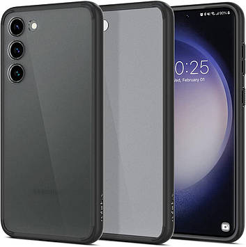 Чохол Spigen для Samsung Galaxy S23 Plus - Ultra Hybrid, Frost Black (ACS05670)