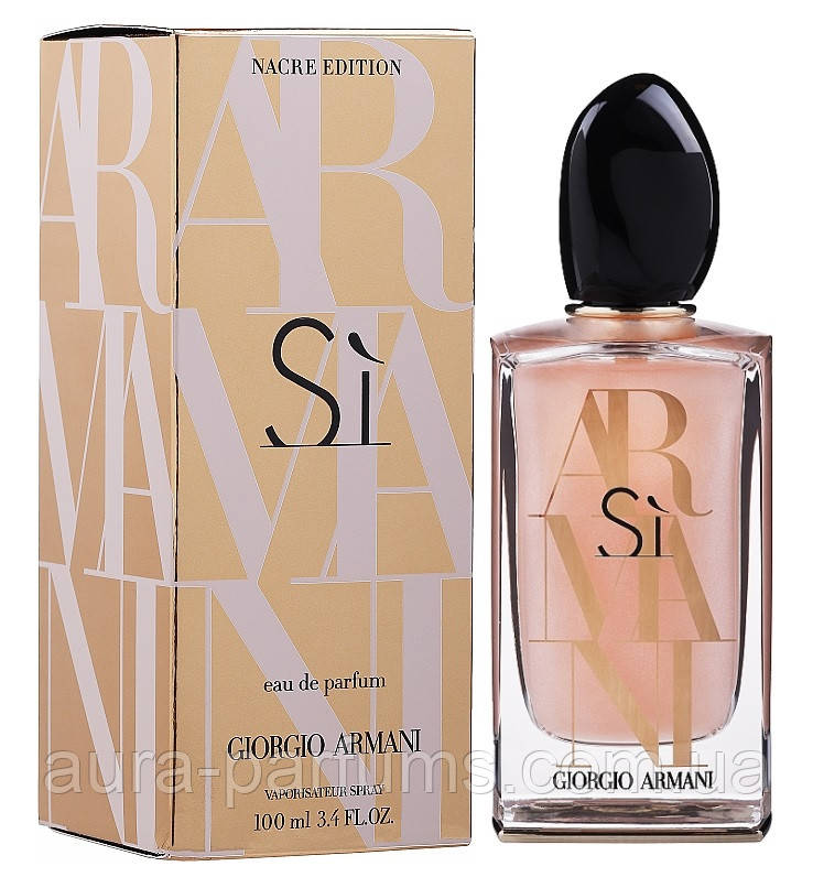 Жіночі парфуми Giorgio Armani Si Nacre Edition (Джорджіо Армані Сі Накре Едішн) Парфумована вода 100 ml/мл