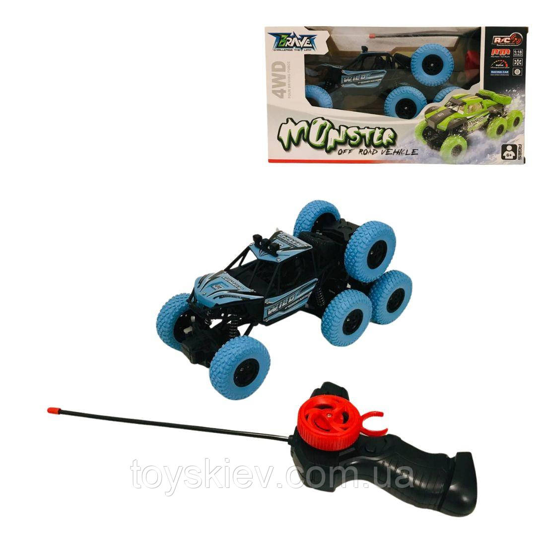 581 Машина, масштаб 1:18, рух у всіх напрямках, повний привод, у коробці, фото 1