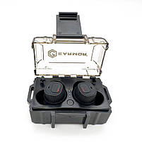 Активні захисні навушники (беруші) M20 Tactical Earbuds Foliage Green Earmor, фото 4