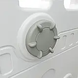 Дитяча гірка 2в1 Terrio “Castle” Біло-сіра 140 см, фото 7