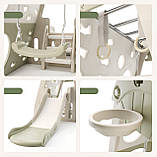 Ігровий комплекс Terrio “Wammy” м'ятно-бежевий, фото 4