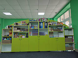 Стінка дитяча ігрова для іграшок Анічка — 2, матеріал 18 ЛДСП ST-547