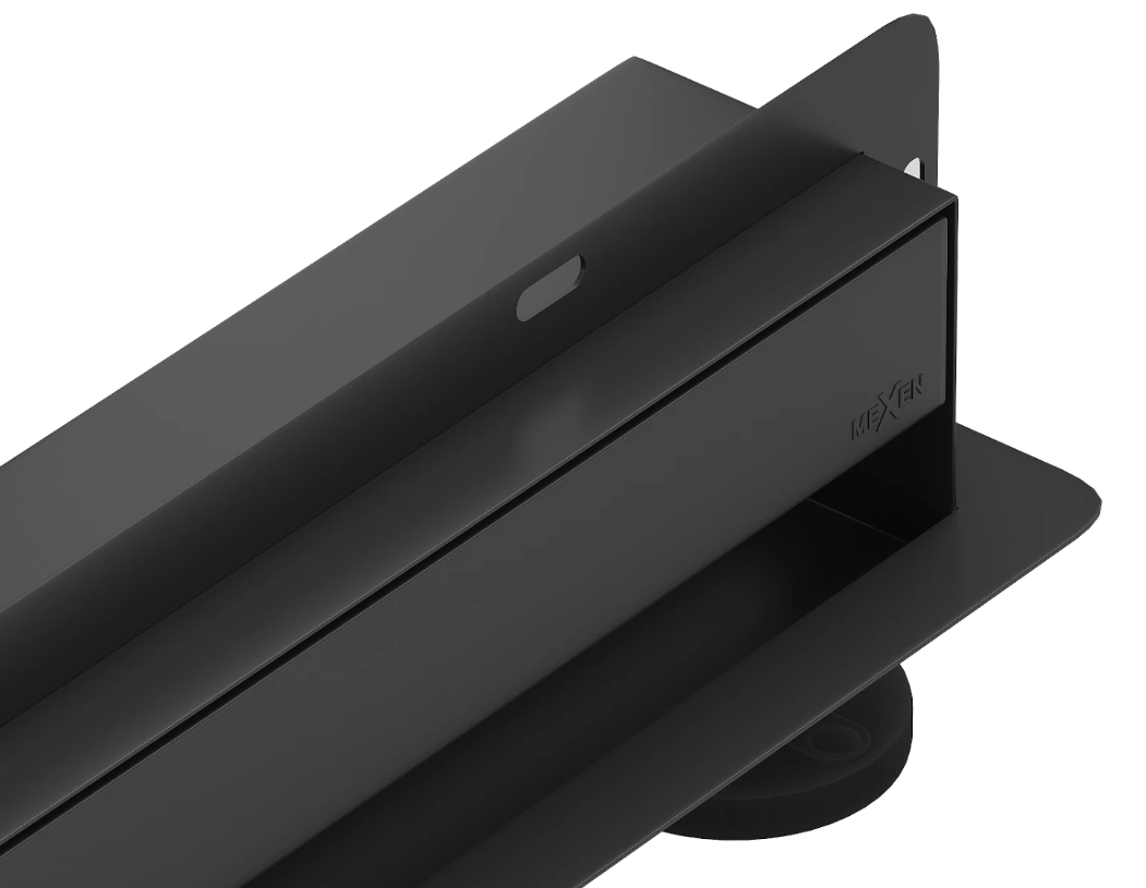 Трап для душу MEXEN FLAT WALL 2В1 BLACK 120 см. (MEX-1730120)