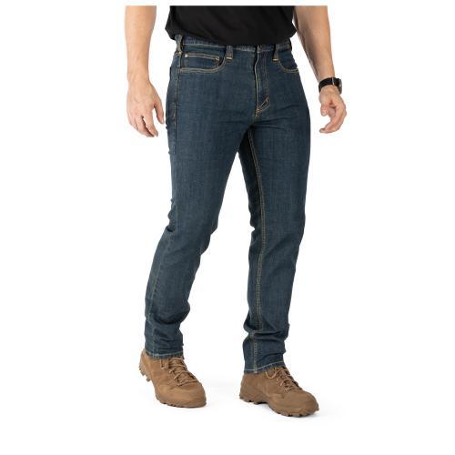 Штаны джинсовые 5.11 Tactical Defender-Flex Slim Jean (Tw Indigo) 36-30 - фото 3 - id-p1895947195