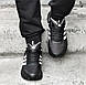 Чоловічі Кросівки ADIDAS Waterproof Black-White Термо взуття Адідас Чорні 40,41 розміри - фото 3 - id-p1272413912