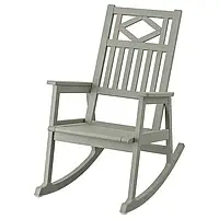 IKEA BONDHOLMEN Серое кресло-качалка (504.790.65)