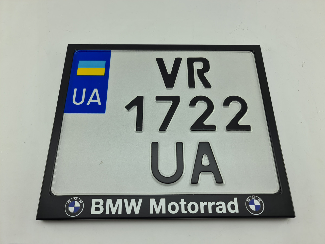 Рамка для монономера BMW Motorrad black метал