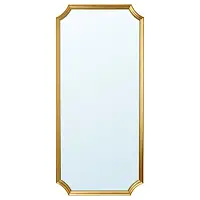IKEA SVANSELE (704.792.91), зеркало, Золотой цвет